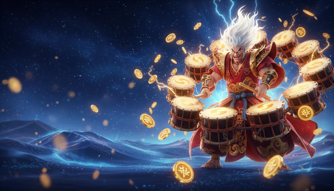 God Of Casino Willkommensbonus Banner mit Freispielen und Bargeld